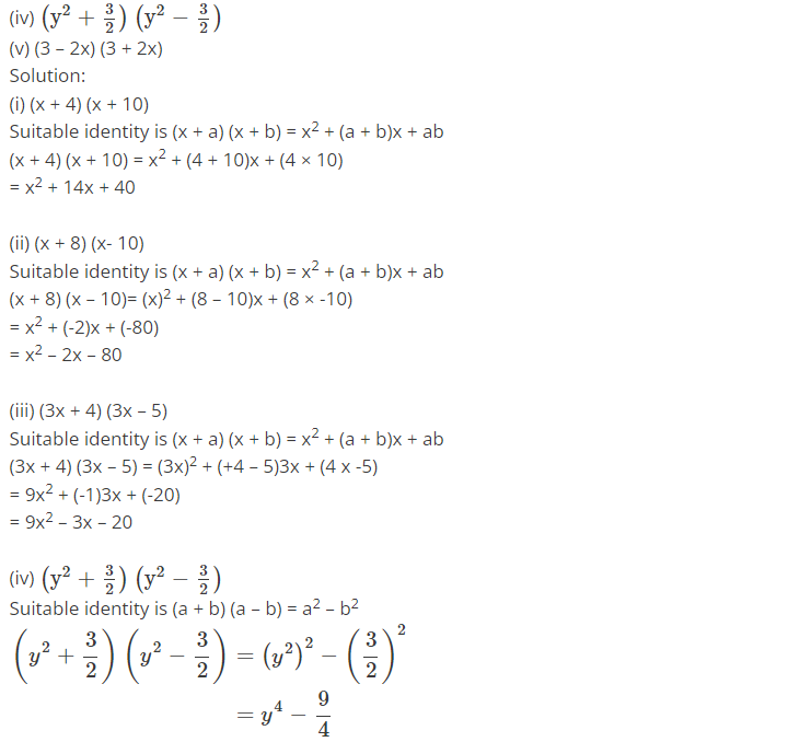 Kseeb Solutions For Class 9 Maths Chapter 4 Polynomials Ex 4 5 Sabdekho